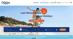 Desktop Screenshot of odalys-vacation-rental.com